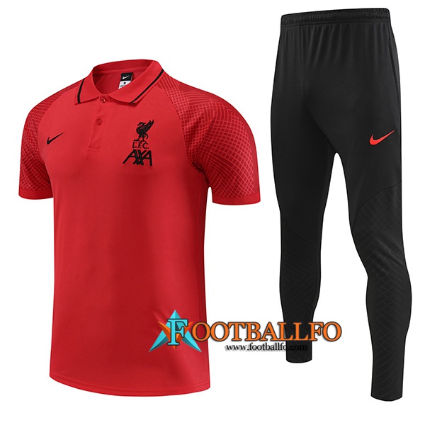 Camiseta Polo FC Liverpool Rojo 2022/2023 -02