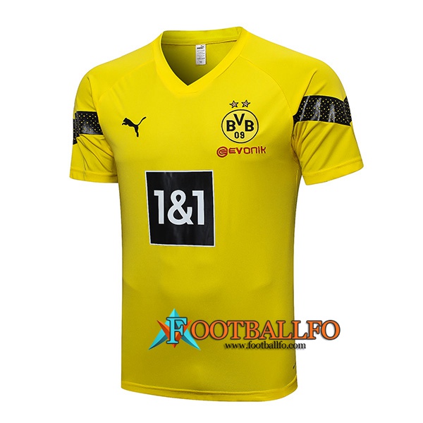 Camiseta Entrenamiento Dortmund Amarillo 2022/2023