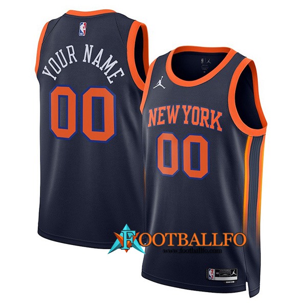 Camisetas New York Knicks (YOUR NAME #00) 2022/23 Negro