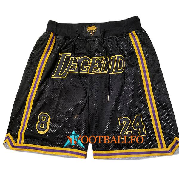 Shorts NBA Los Angeles Lakers Negro