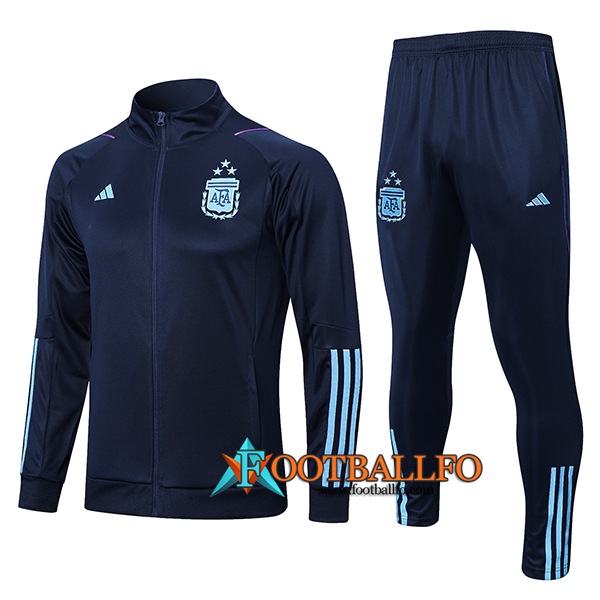Chandal Equipos De Futbol - Chaqueta Argentina 3 Stars Azul Marins 2022/2023