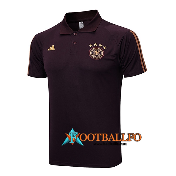 Camiseta Polo Alemania Marrón 2023/2023