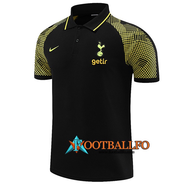 Camiseta Polo Tottenham Hotspur Negro 2023/2023