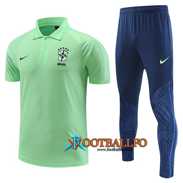 Camiseta Polo Brasil Verde 2023/2023