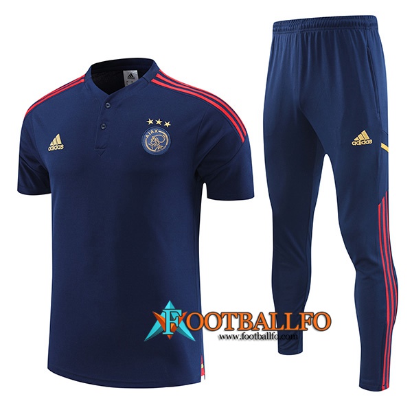 Camiseta Polo Ajax Azul marino 2023/2023
