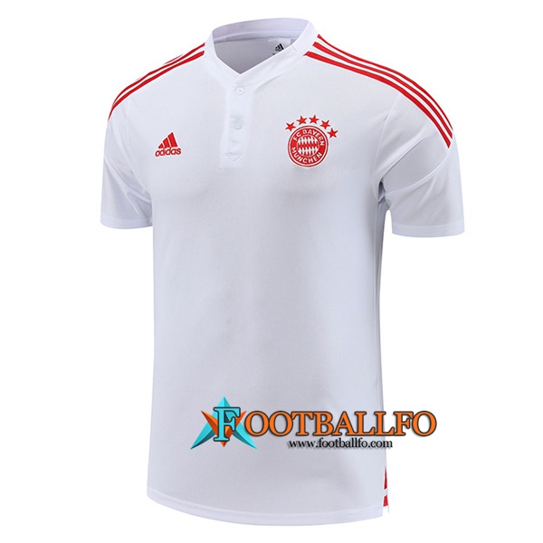 Camiseta Polo Bayern Munich Blanco 2023/2023