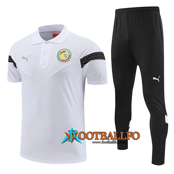 Camiseta Polo Senegal Blanco 2023/2023