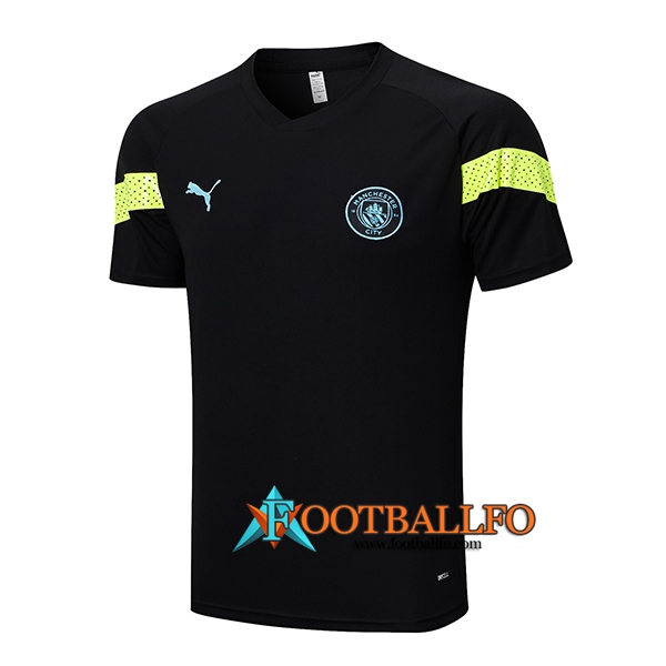 Camiseta Entrenamiento Manchester City Negro 2023/2023