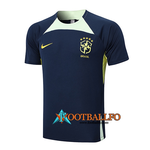 Camiseta Entrenamiento Brasil Azul marino 2023/2023