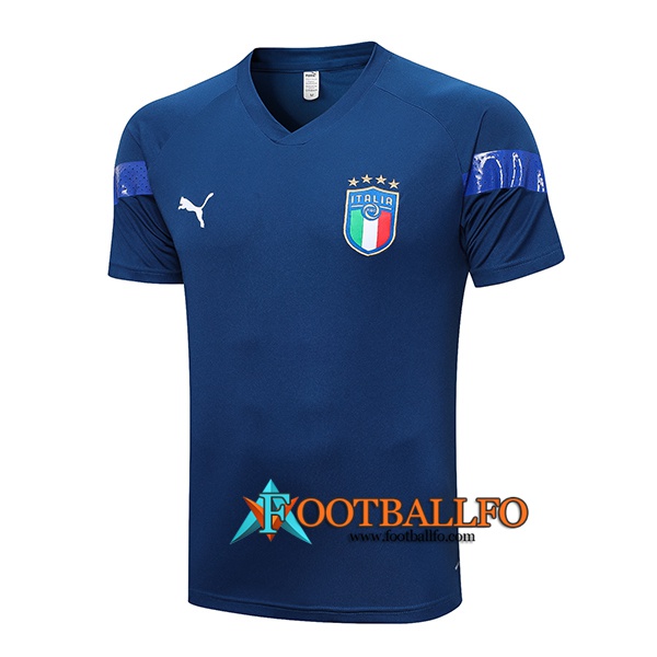 Camiseta Entrenamiento Italia Azul marino 2023/2023