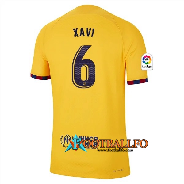 Camisetas De Futbol Barcelona (XAVI #6) 2023/2023 Fourth
