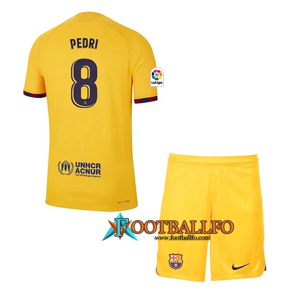 Camisetas De Futbol Barcelona (PEDRI #8) Ninos Fourth 2023/2023