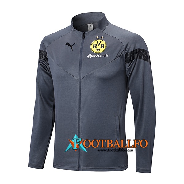 Chaquetas Futbol Dortmund Gris 2023/2023