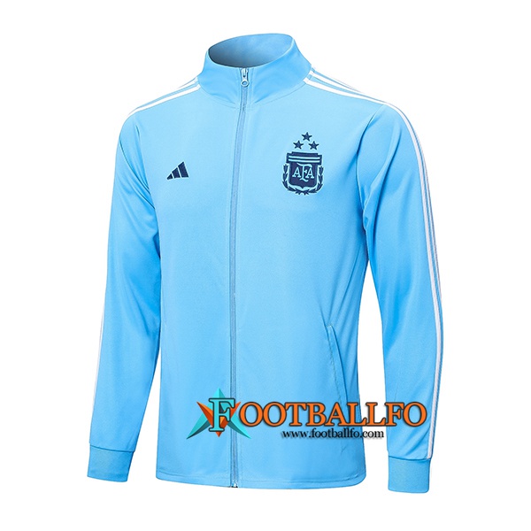 Chaquetas Futbol Argentina 3 Stars Azul Claro 2023/2023