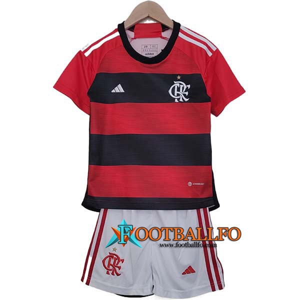 Camisetas De Futbol Flamengo Ninos Primera 2023/2024
