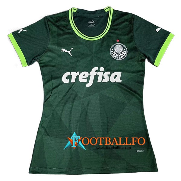 Camisetas De Futbol Palmeiras Mujer Primera 2023/2024