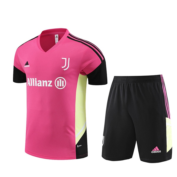 Camiseta Entrenamiento + Cortos Juventus Rosa 2022/2023