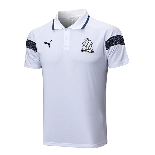 Camiseta Polo Marsella Blanco 2022/2023
