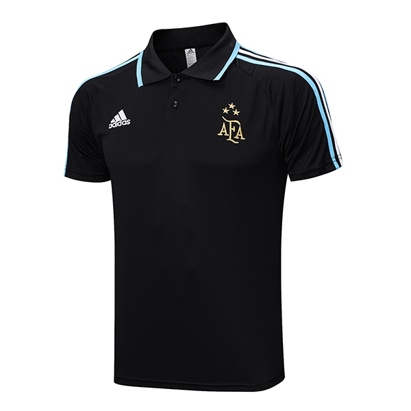 Camiseta Polo Argentin Negro 2022/2023