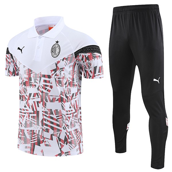 Camiseta Polo AC Milan Blanco 2022/2023