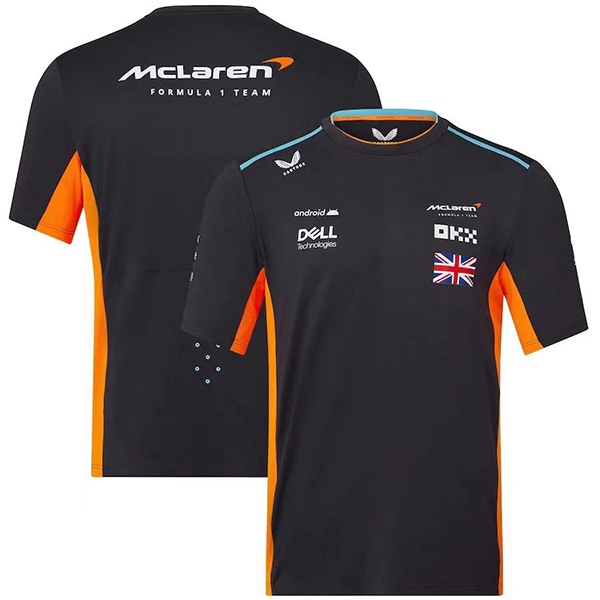 Camiseta de manga corta F1 F1 McLaren Team Negro/Naranja 2023
