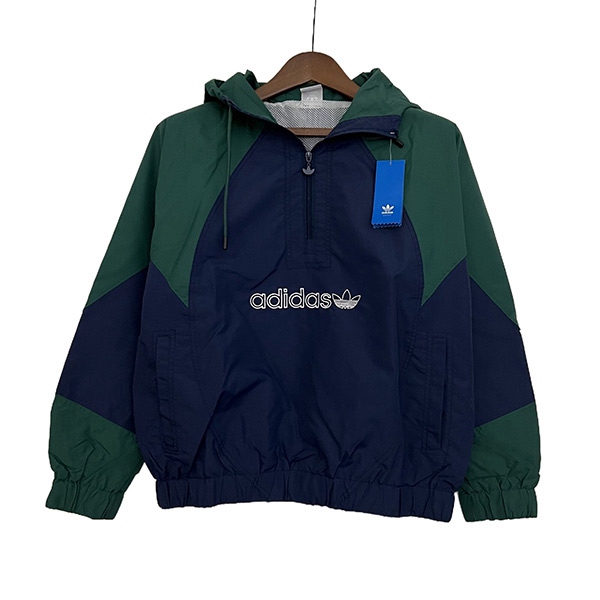 Rompevientos Adidas Azul/Verde 2023