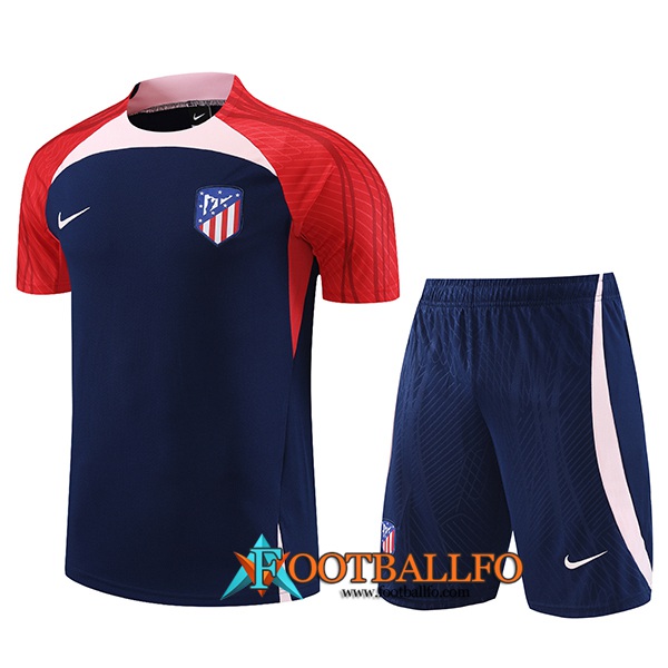 Camiseta Entrenamiento + Cortos Atletico Madrid Azul marino 2023/2024