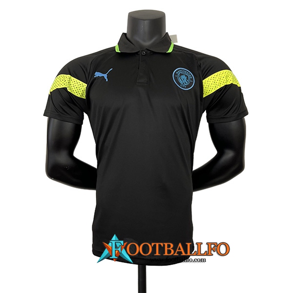 Camiseta Polo Manchester City Negro 2023/2024