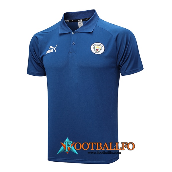 Camiseta Polo Manchester City Azul marino 2023/2024