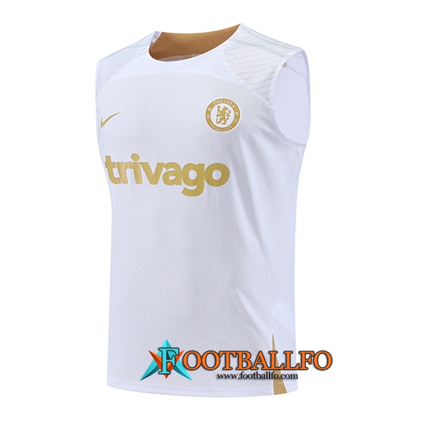 Chalecos De Futbol FC Chelsea Blanco 2023/2024