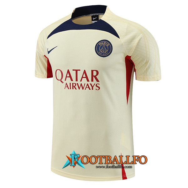 Camiseta Entrenamiento PSG Amarillo 2023/2024