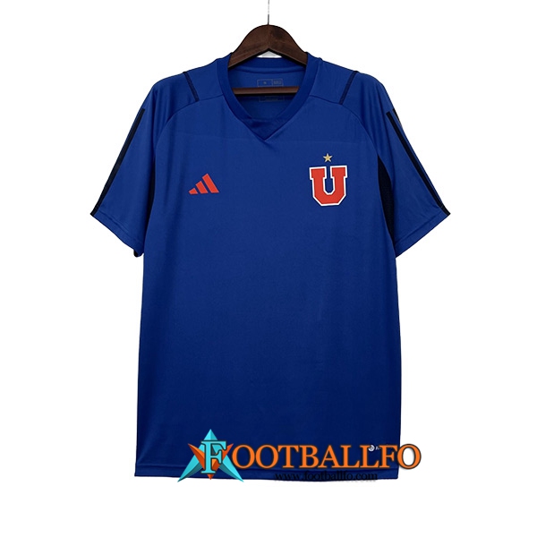 Camiseta Entrenamiento Universidad De Chile Azul 2023/2024