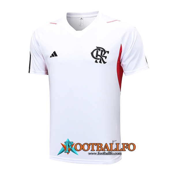 Camiseta Entrenamiento Flamengo Blanco 2023/2024