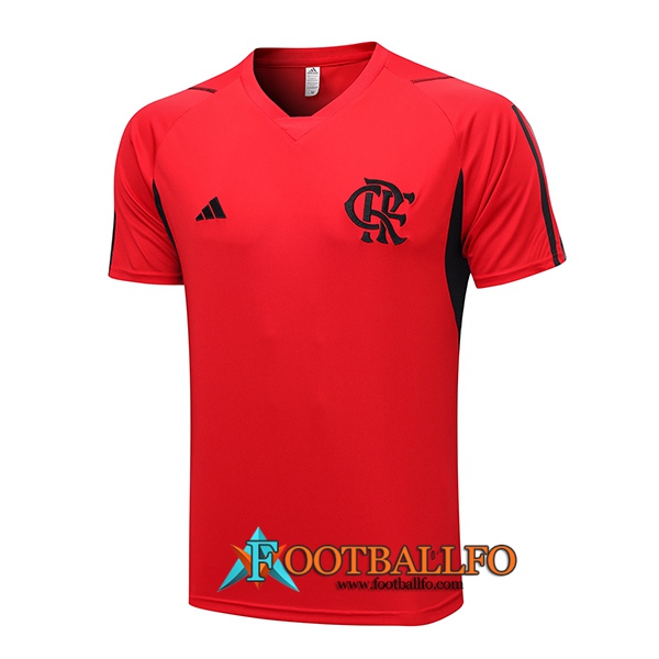 Camiseta Entrenamiento Flamengo Rojo 2023/2024