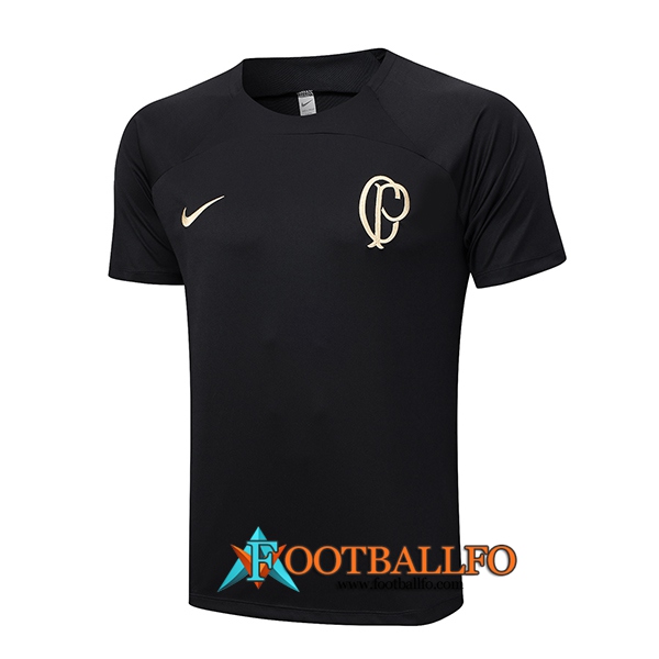 Camiseta Entrenamiento Corinthians Negro 2023/2024