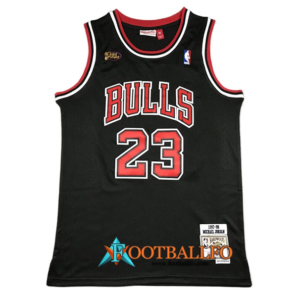 Camisetas Chicago Bulls (JORDAN #23) 2022/23 Negro