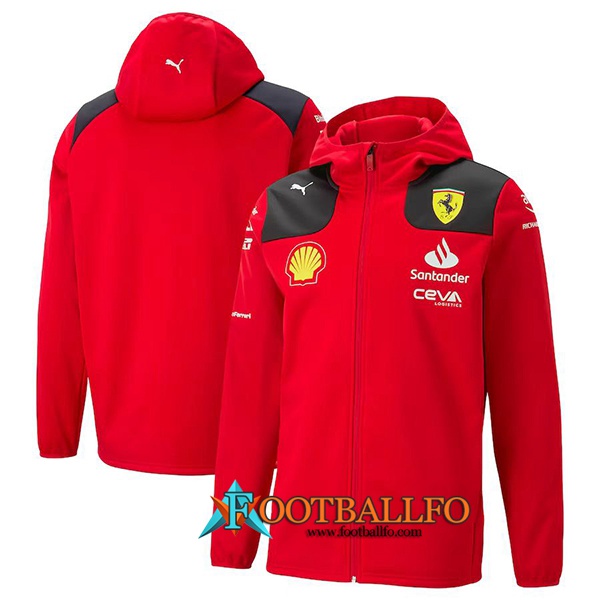 Chaquetas F1 Scuderia Ferrari Team Rojo 2023
