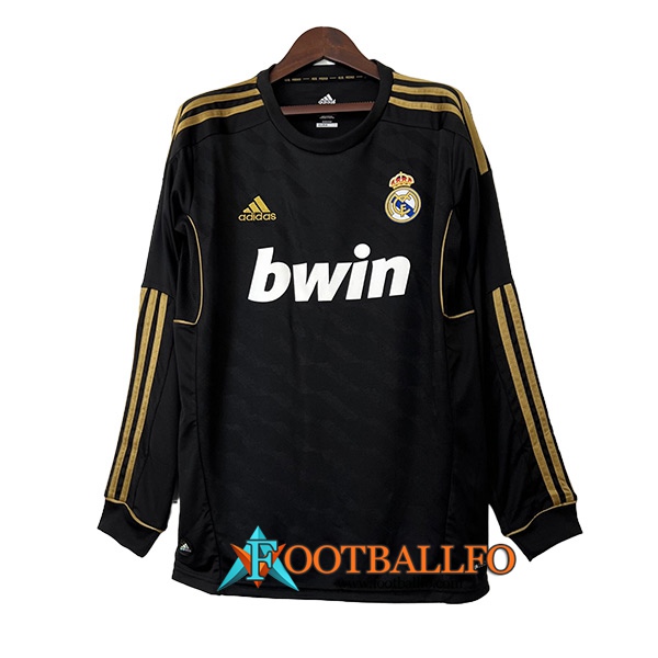 Camisetas De Futbol Real Madrid Segunda Manga Larga 2011/2012