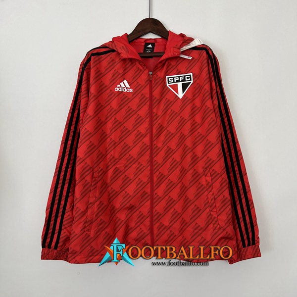 Rompevientos Sao Paulo FC Rojo 2023/2024