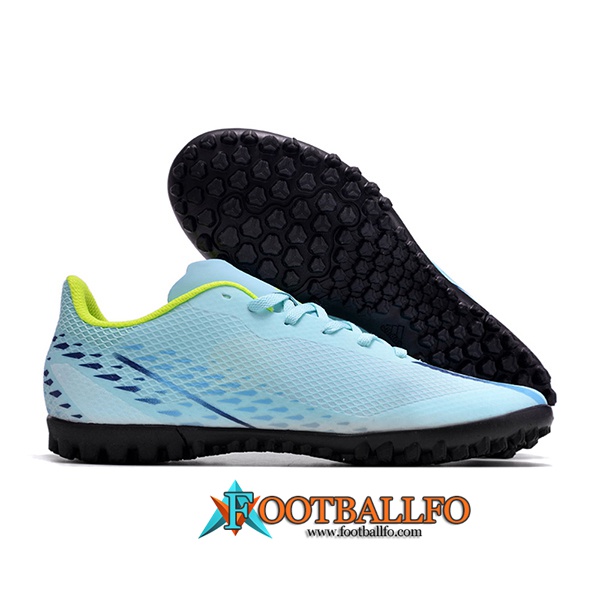 Adidas Botas De Fútbol X GHOSTED.4 TF Azul Claro
