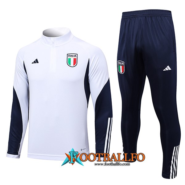 Chandal Equipos De Futbol Italia Blanco 2023/2024