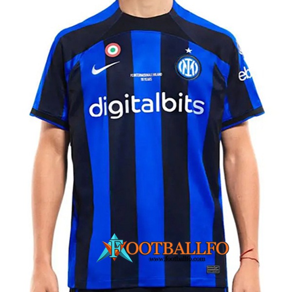 Camisetas De Futbol Inter Milan Primera 115th Anniversa