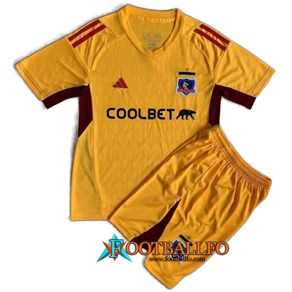 Camisetas De Futbol Colo-Colo Ninos Portero 2023/2024