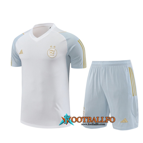Camiseta Entrenamiento + Cortos Argelia Blanco 2023/2024