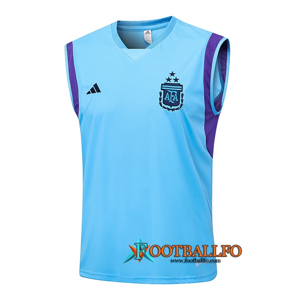 Chalecos De Futbol Argentin Azul Claro 2023/2024