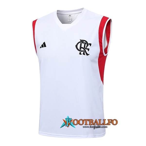 Chalecos De Futbol Flamengo Blanco 2023/2024