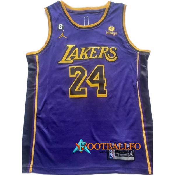 Camisetas Los Angeles Lakers (IRVING #2) 2022/23 Violeta
