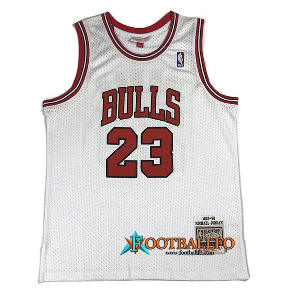 Camisetas Chicago Bulls (JORDAN #23) 2022/23 Blanco