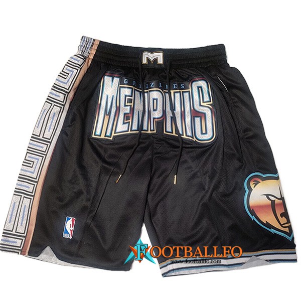 Cortos NBA Memphis Grizzlies 2023 Negro