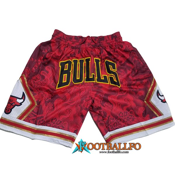 Cortos NBA Chicago Bulls Rojo Limited Edition